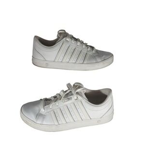 K-Swiss Court Pro II Womens White Sneakers Low Top Shoes 91977133 Size 7.5